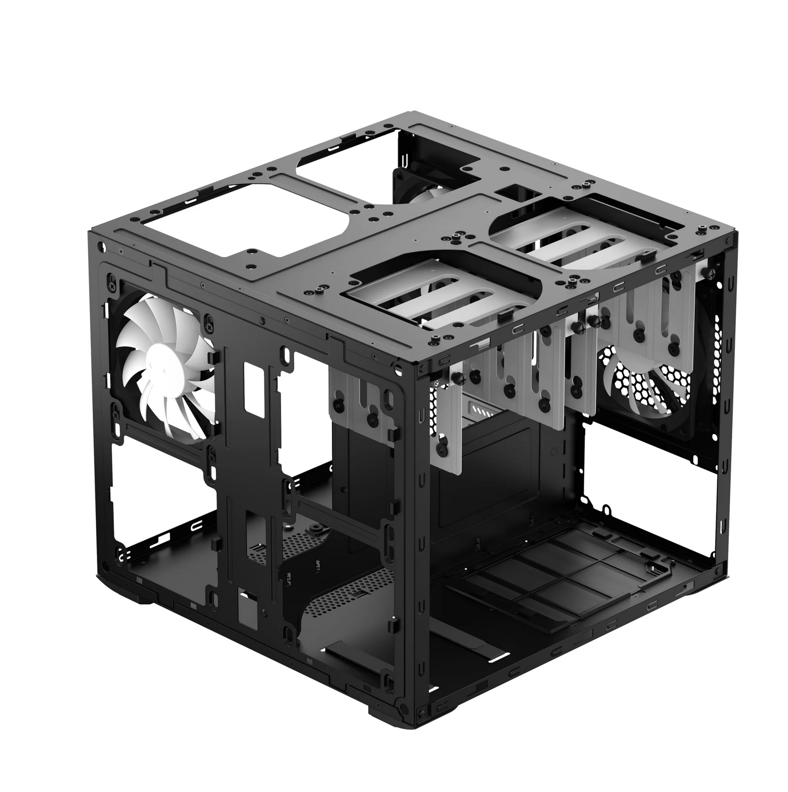 Les 8 baies 3,5" du Fractal 804